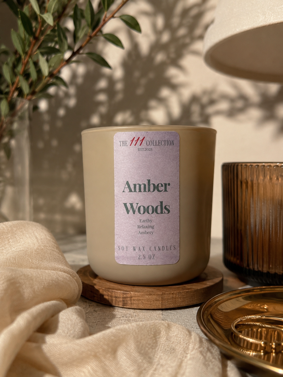 Amber Woods Candle