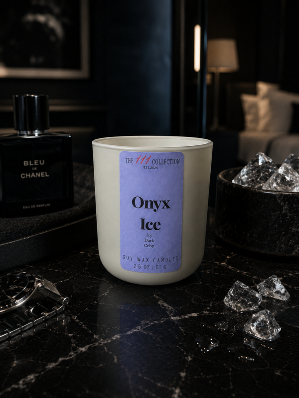 Onyx Ice Candle