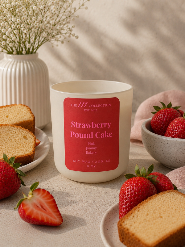 Strawberry Crumbl Candle