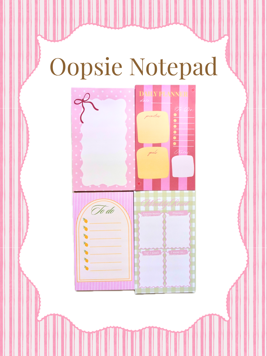 Oopsie Notepad
