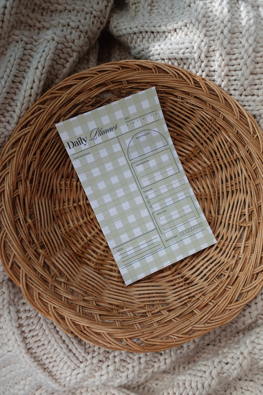 The Daily Rhythm Notepad